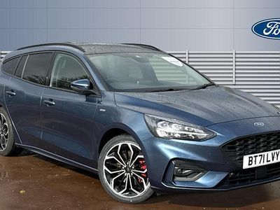 Used Ford Focus ST-Line X 155 HP (114 kW) 2021 Blue Estate