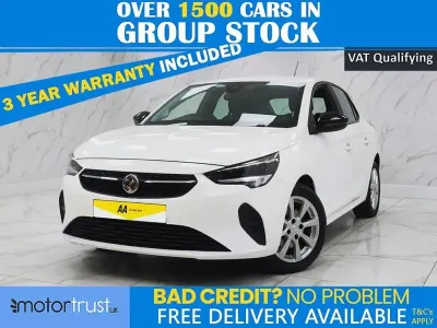 Second-hand Vauxhall Corsa Design Edition 100 CP (73 kW) 2023 Alb Hatchback