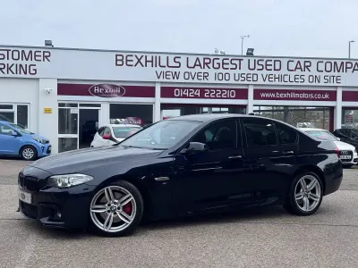 Used BMW 535 M Sport 313 HP (230 kW) 2015 Black Sedan