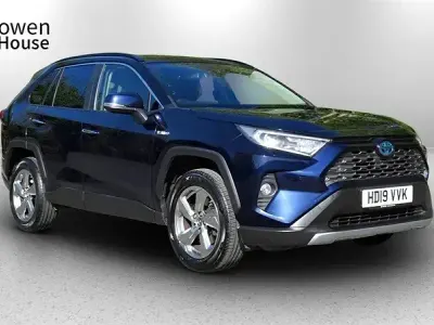 Used Toyota RAV4 Hybrid 218 HP (160 kW) 2019 Blue SUV