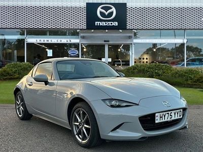 Aero grey New 2025 Mazda MX5 Exclusive-Line Cabriolet | £26,347 (Fair price)