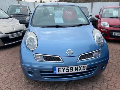 Used Nissan Micra Visia 65 HP (47 kW) 2009 Blue Hatchback