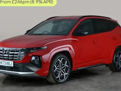 Usado Hyundai Tucson N Line 150 HP (110 kW) 2024 Vermelho SUV