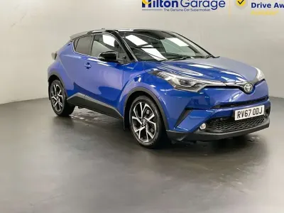 Used Toyota C-HR 122 HP (89 kW) 2017 Blue SUV
