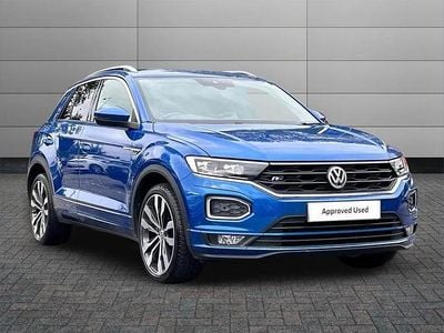 Blue Used 2020 VW T-Roc R-line SUV | £16,490 (Good price)