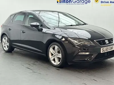 Used Seat Leon FR 130 HP (95 kW) 2019 Black Hatchback