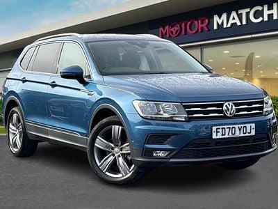 Used VW Tiguan Allspace Match 2020 Blue SUV