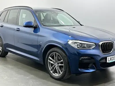Usado BMW X3 M Sport 190 HP (139 kW) 2020 Azul SUV
