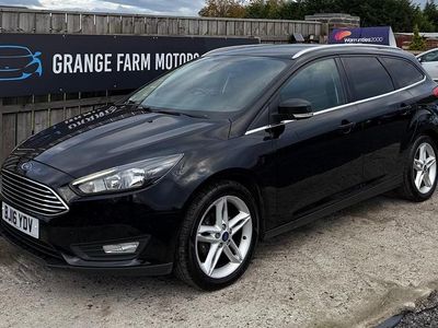 Black Used 2016 Ford Focus Zetec Estate | £3,495