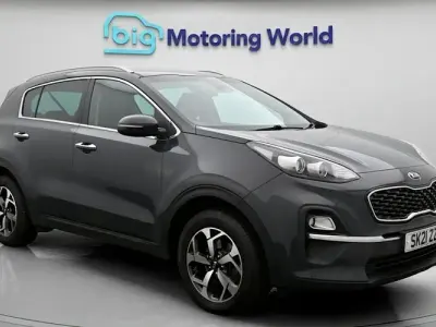 Used Kia Sportage 177 HP (130 kW) 2021 Grey SUV