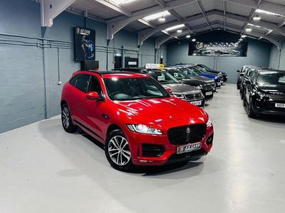 Red Used 2019 Jaguar F-Pace R-Sport SUV | £12,995 (Fair price)