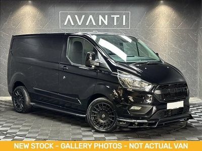 Used Ford Transit Custom Limited 130 HP (95 kW) 2022 Black Van