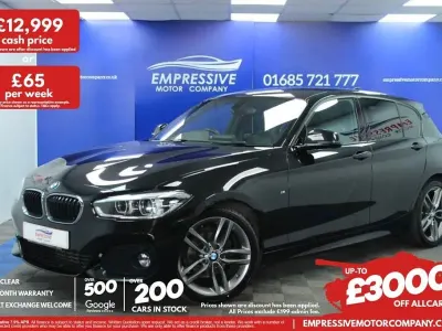 Usado BMW 118 M Sport 150 CV (110 kW) 2019 Negro Utilitario