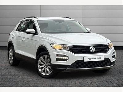 White Used 2018 VW T-Roc SE SUV | £12,791 (Fair price)
