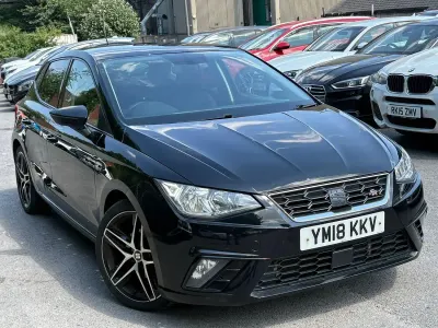 Used Seat Ibiza FR 113 HP (83 kW) 2018 Black Hatchback