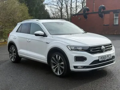 Used VW T-Roc R-line 2019 White SUV