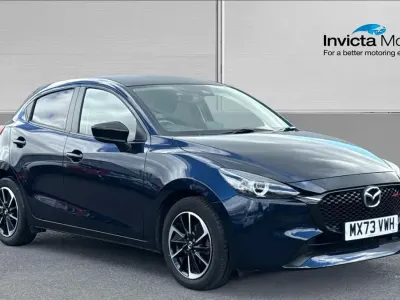 Used Mazda 2 Homura-Aka 116 HP (85 kW) 2023 Blue Hatchback