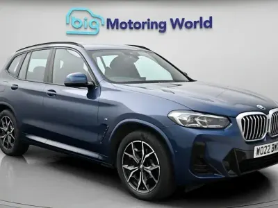 Used BMW X3 M Sport 184 HP (135 kW) 2022 Blue SUV