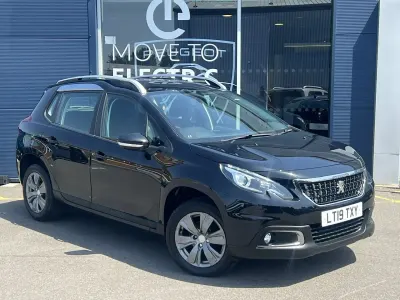 Used Peugeot 2008 Active 81 HP (59 kW) 2019 Black SUV