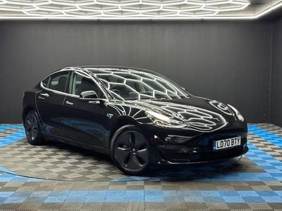 Used Tesla Model 3 Long Range AWD 366 kW (498 HP) 2020 Black Sedan