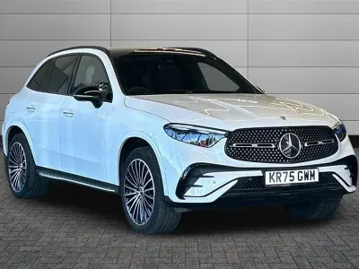 Used Mercedes GLC300e AMG line 313 HP (230 kW) 2025 White Estate