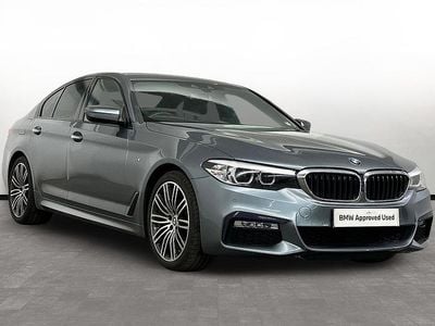 Begagnad BMW 520 M Sport 190 HK (139 kW) 2018 Blå Sedan