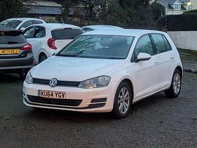 White Used 2014 VW Golf VII SE Hatchback | £6,595 (Fair price)