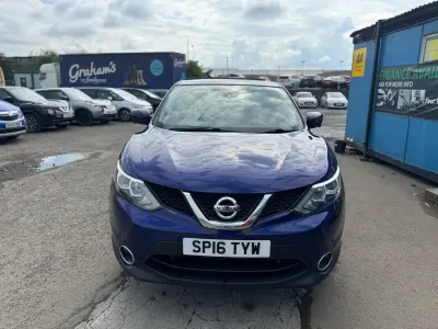 Used Nissan Qashqai N-Connecta 163 HP (119 kW) 2016 Blue SUV