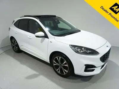 Käytetty Ford Kuga ST-Line X 120 HP (88 kW) 2021 Valkoinen Katumaasturi