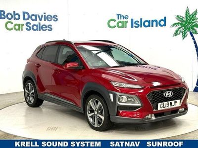 Usado Hyundai Kona Premium 177 CV (130 kW) 2019 Rojo SUV