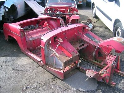 used MG Midget Midget 2 xShell and Parts