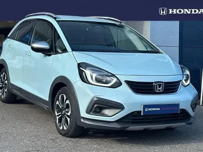 Used Honda Jazz Hybrid 109 HP (80 kW) 2021 Surf blue Hatchback