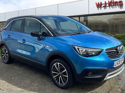 Used Vauxhall Crossland X Elite 130 HP (95 kW) 2020 Blue SUV