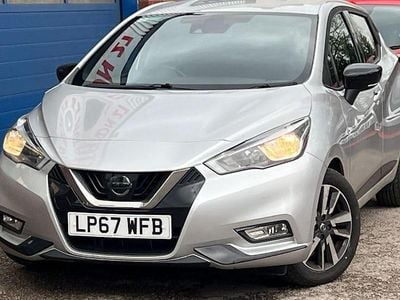 Used Nissan Micra N-Connecta 90 HP (66 kW) 2018 Silver Hatchback