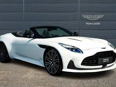 New Aston Martin DB12 670 HP (492 kW) 2026 White Cabriolet