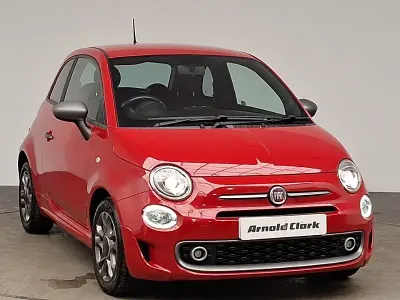 Used Fiat 500 S 69 HP (50 kW) 2017 Red Hatchback