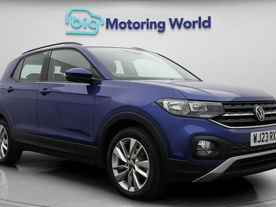 Used VW T-Cross SE 95 HP (69 kW) 2023 Blue SUV