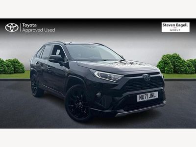Black Used 2021 Toyota RAV4 Edition Estate | £25,109 (Fair price)