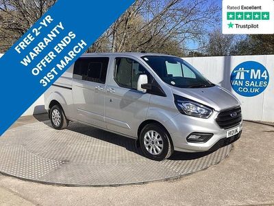 Used Ford Transit Custom Limited 130 HP (95 kW) 2021 Silver Van