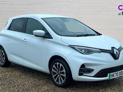 White Used 2020 Renault Zoe GT-Line Hatchback | £9,388 (Fair price)
