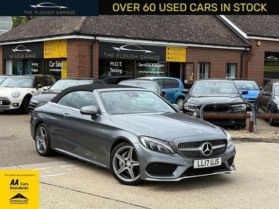 Grey Used 2017 Mercedes C220 AMG line Cabriolet | £15,995 (Fair price)