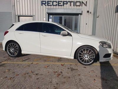 White Used 2014 Mercedes A180 AMG Hatchback | £6,495 (Fair price)
