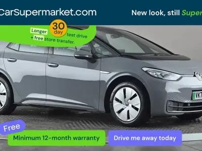 Begagnad VW ID.3 Pro Performance 150 kW (204 HK) 2021 Grå Halvkombi