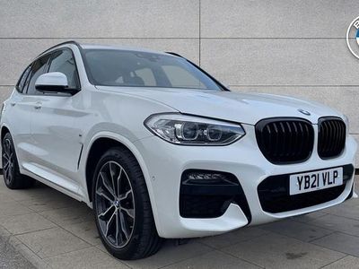 Used BMW X3 M Sport 187 HP (137 kW) 2021 White SUV