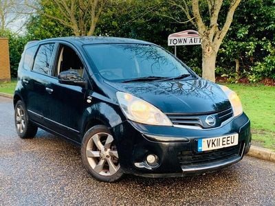 Black Used 2011 Nissan Note N-TEC MPV | £890 (Super price)