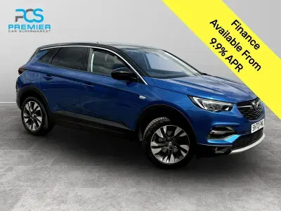 Used Vauxhall Grandland X SRi 130 HP (95 kW) 2020 Blue SUV
