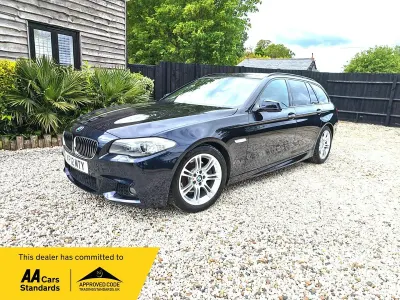 Used BMW 520 M Sport 184 HP (135 kW) 2012 Blue Estate