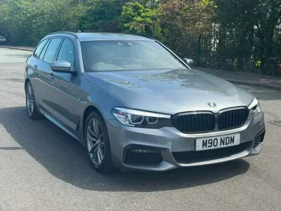 Used BMW 520 M Sport 187 HP (137 kW) 2018 Blue Estate