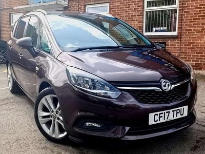 Used Vauxhall Zafira Tourer SRi 140 HP (102 kW) 2017 Brown MPV