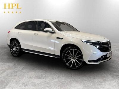 Used Mercedes EQC400 AMG line 300 kW (408 HP) 2021 White SUV